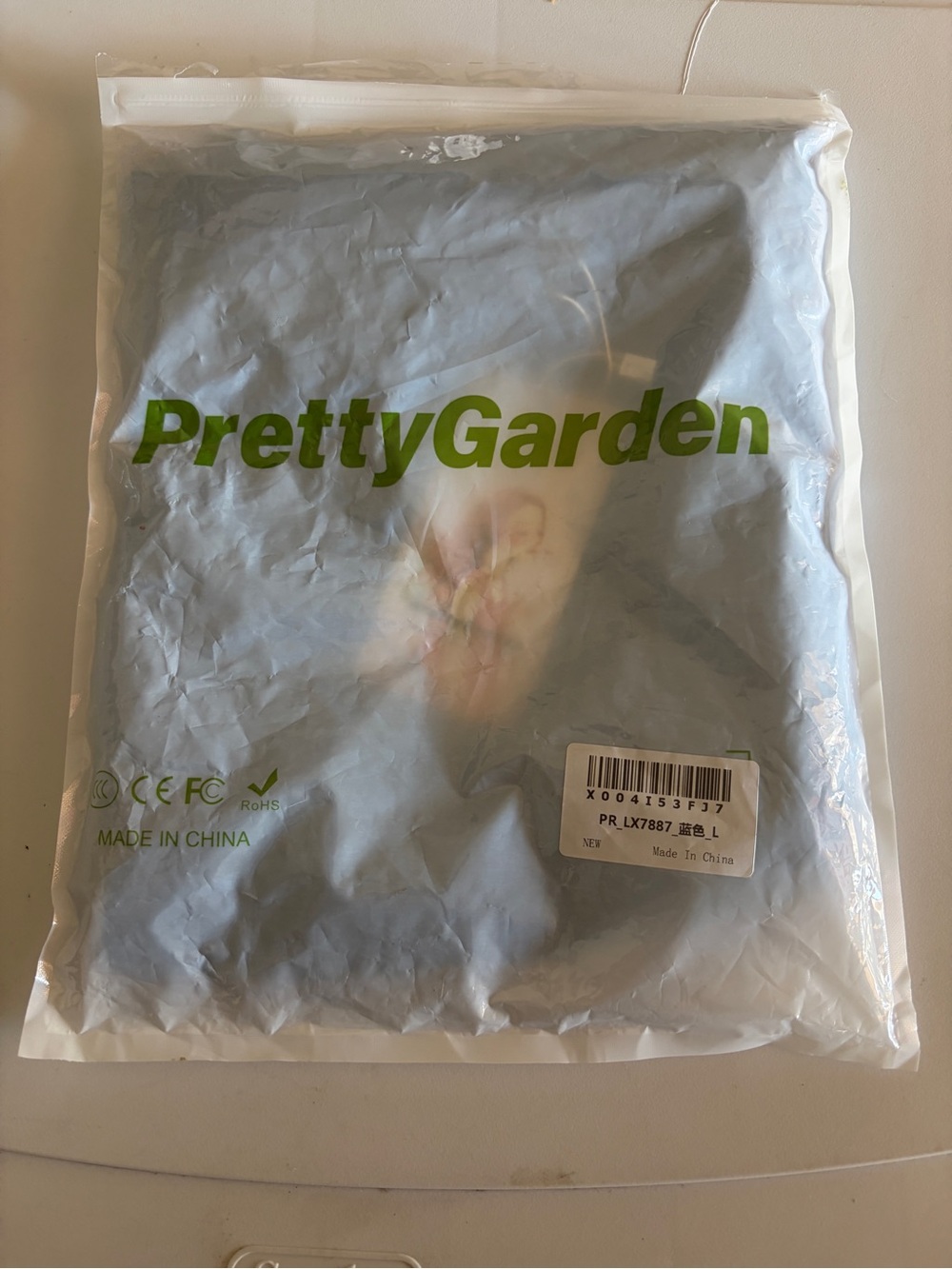 Light Blue Women's Top - New, Packaged